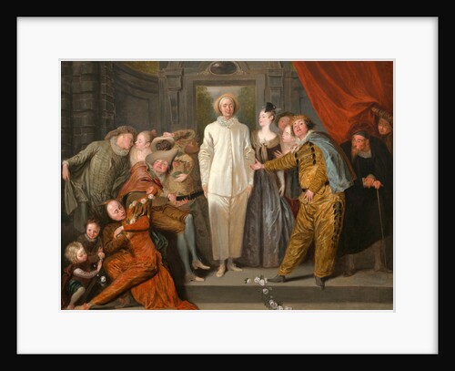 The Italian Comedians, ca 1720 by Jean Antoine Watteau