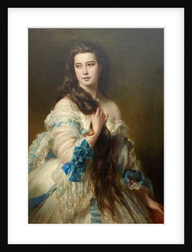 Nadezhda Nikolayevna Rimskaya-Korsakova née Purgold, c. 1870 by Franz Xavier Winterhalter