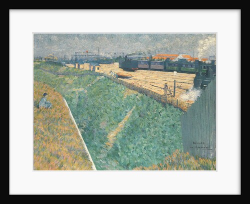 The Western Railway at its Exit from Paris, 1886 by Charles Angrand