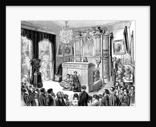 The Musical Soirée at Pauline Viardot-Garcia by Anonymous