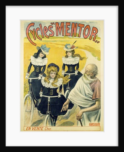 Cycles Mentor (Poster), ca 1896 by Anonymous
