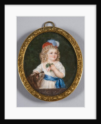 Portrait of Louis-Charles, Prince Royal of France, 19th century by Anonymous