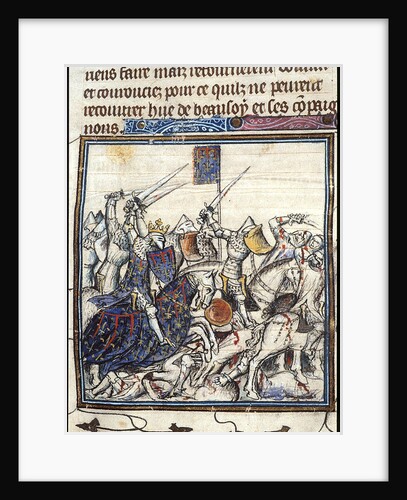 Crusaders and Saracen Fighting during the Third Crusade by Anonymous