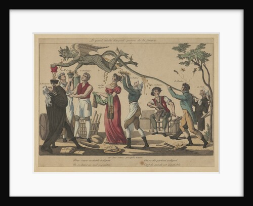 Le grand Diable dargent, patron de la finance, Early 19th cen by Anonymous