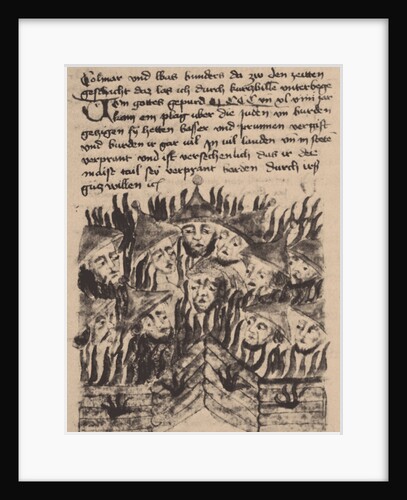 Burning and killing of Jews in Prague by Anonymous