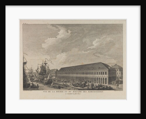 Stock exchange in Saint Petersburg, c. 1785 by Pierre Laurent Auvray