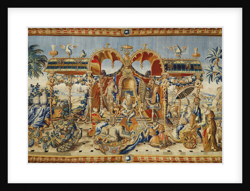 The Audience of the Chinese Emperor, ca 1715 by Jean II Barraband