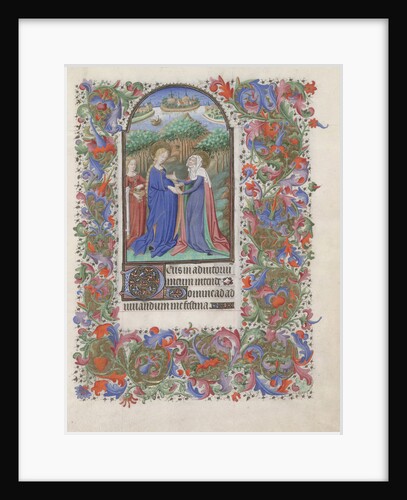 The Visitation (Book of Hours), 1440-1460 by Bedford Master