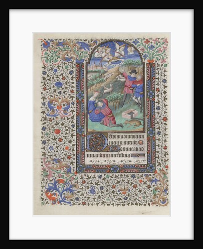 The Annunciation to the Shepherds (Book of Hours), 1440-1460 by Bedford Master