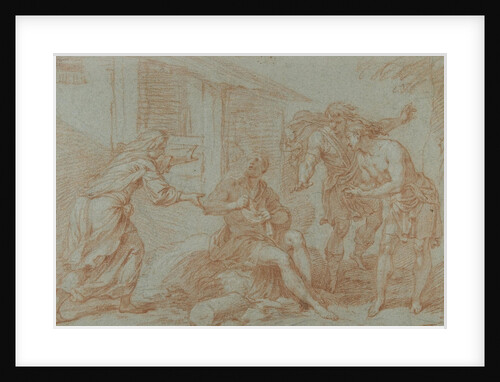 Sokrates Taking The Poison Cup by Louis de Boullogne the Younger