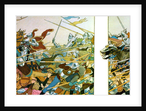 Illustration to the book La Vie de Jeanne d?Arc, 1896 by Maurice Boutet de Monvel
