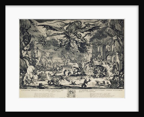 The Temptation of Saint Anthony, 1635 by Jacques Callot