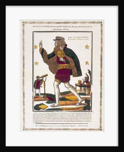 Michel de Nostredame, c. 1810 by Charles Nicolas Canivet