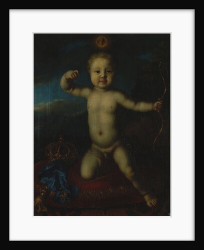 Portrait of Tsarevich Peter Petrovich of Russia as Cupid by Louis Caravaque