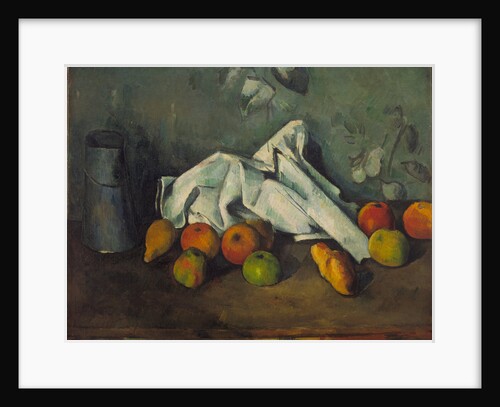 Milk Can and Apples, 1879-1880 by Paul Cézanne