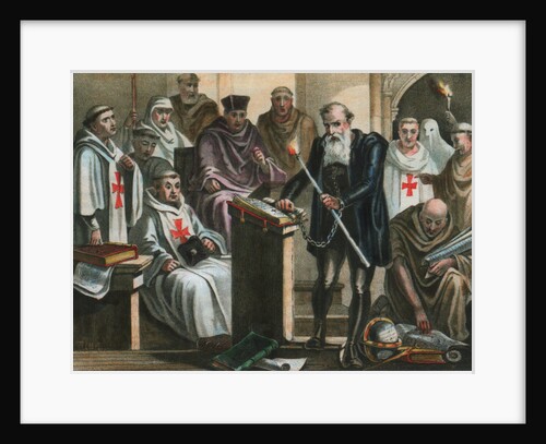 Galileo Galilei before the Holy Office by Albert Chereau