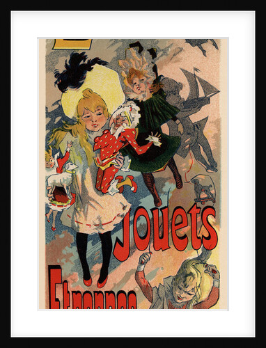 Magasins du Louvre (Poster), 1890 by Jules Chéret