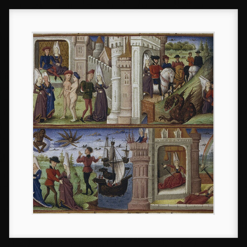 Illustration for the Epic The Aeneid by Virgil, 1450-1499 by Coëtivy Master