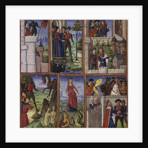 Illustration for the Epic The Aeneid by Virgil, 1450-1499 by Coëtivy Master