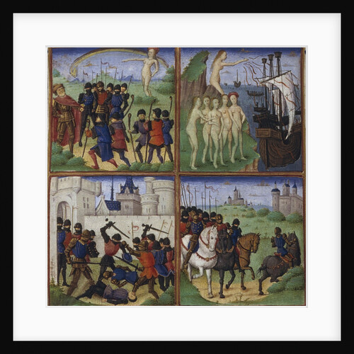 Illustration for the Epic The Aeneid by Virgil, 1450-1499 by Coëtivy Master