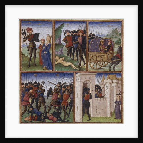 Illustration for the Epic The Aeneid by Virgil, 1450-1499 by Coëtivy Master