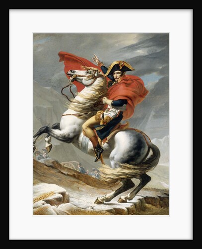 Bonaparte Crossing the Grand Saint-Bernard Pass, 20 May 1800 by Jacques Louis David