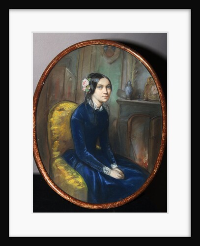 Portrait of Idalia Poletika, 1848 by Emile François Dessain