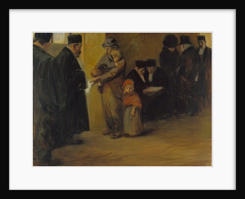 Legal Assistance, 1900s-1910s by Jean-Louis Forain