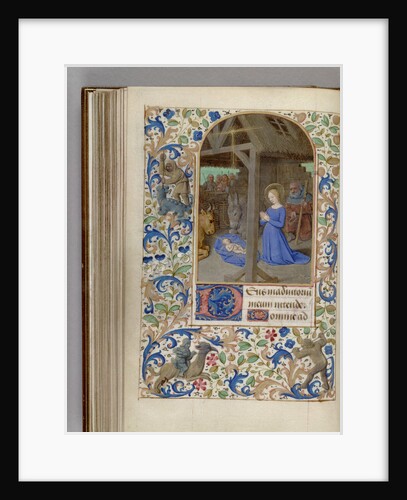 Nativity (Book of Hours), 1450-1499 by Jean Fouquet