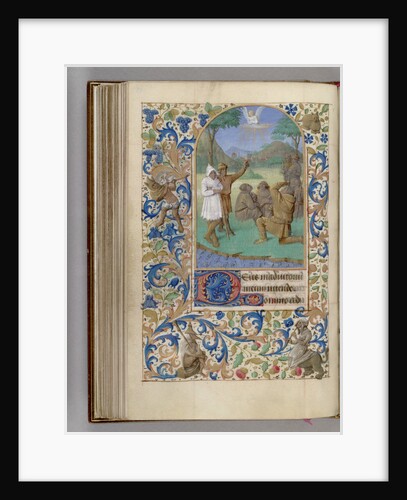 The Annunciation to the Shepherds (Book of Hours), 1450-1499 by Jean Fouquet