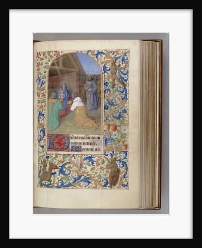 The Adoration of the Magi (Book of Hours), 1450-1499 by Jean Fouquet