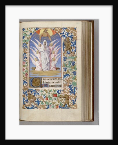 The Assumption of the Virgin (Book of Hours), 1450-1499 by Jean Fouquet