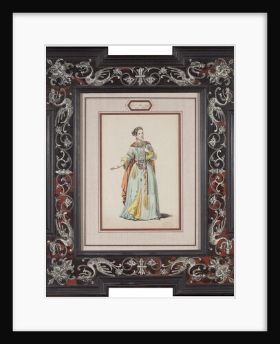 Élisa Rachel as Judith, 1843 by French master