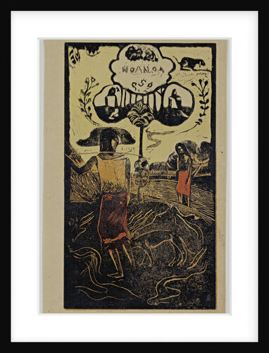 Noa Noa (Fragrance) From the Series Noa Noa, 1893-1894 by Paul Eugéne Henri Gauguin