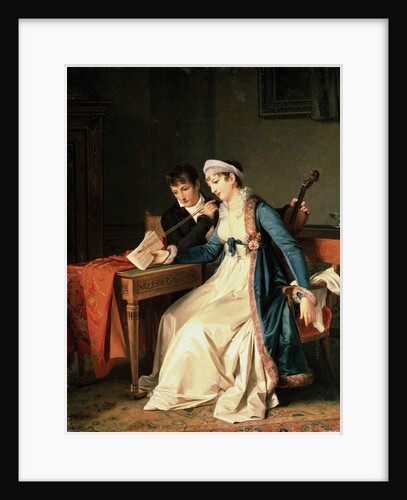 The Music Lesson by Marguerite Gerard