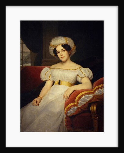 Portrait of Princess Natalya Stepanovna Golitsyna, née Countess Apraksina, 1824 by Louis Hersent