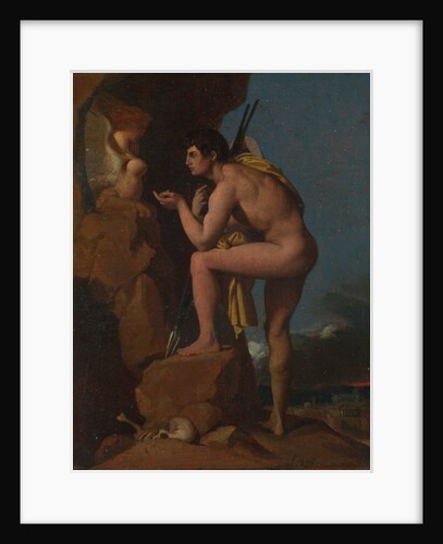 Oedipus and the Sphinx, c. 1826 by Jean Auguste Dominique Ingres