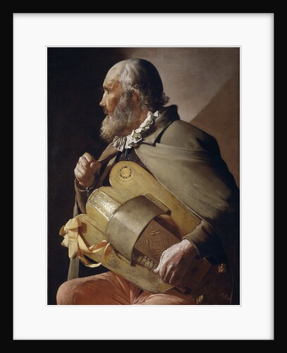 Blind Hurdy-Gurdy Player, 1610-1630 by Georges de La Tour