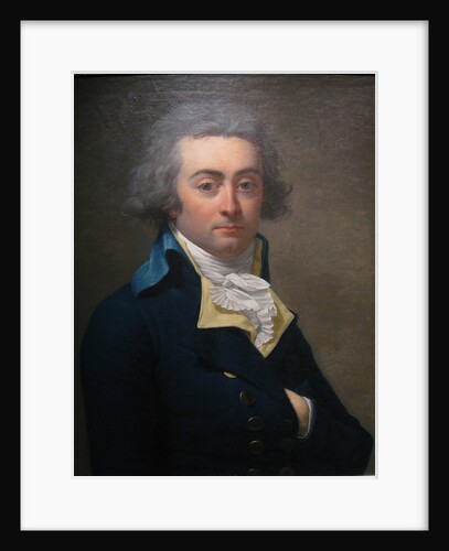 Portrait of Marie-Jean Hérault de Séchelles, Second Half of the 18th cen by Jean-Louis Laneuville