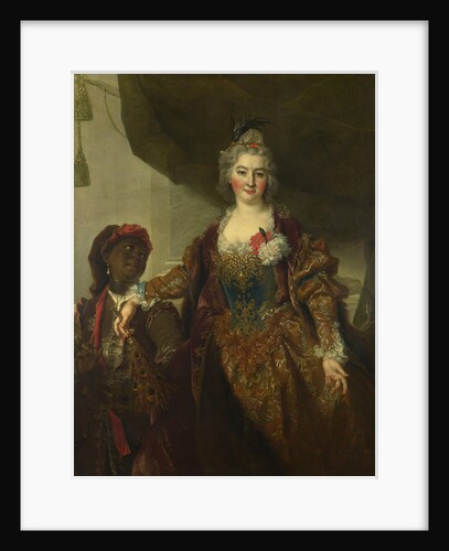 Portrait of Princess Rákóczi, ca 1720 by Nicolas de Largillière