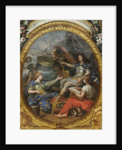 Order restored in the Kingdoms finances, 1662, 1680s by Charles Le Brun