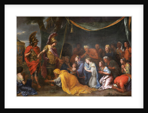 The Queens of Persia at the feet of Alexander (The Tent of Darius), 1661 by Charles Le Brun