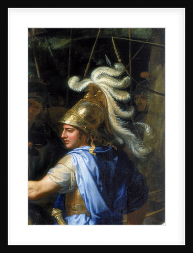 Alexander the Great (Alexander and Porus, Detail) by Charles Le Brun