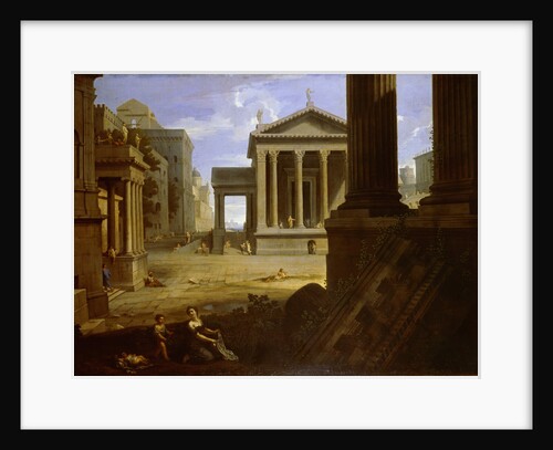 Square of an Ancient City, End 1630s by Jean Le Maire