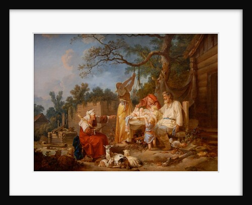 The Russian Cradle, ca 1764-1765 by Jean-Baptiste Le Prince