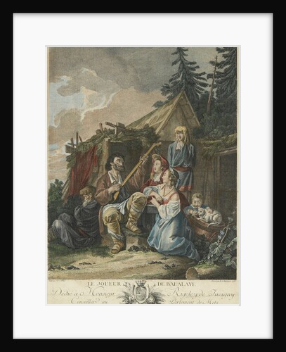 The Balalaika Player, 1765 by Jean-Baptiste Le Prince