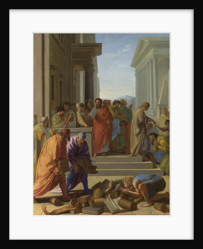 Saint Paul preaching at Ephesus, 1649 by Eustache Le Sueur
