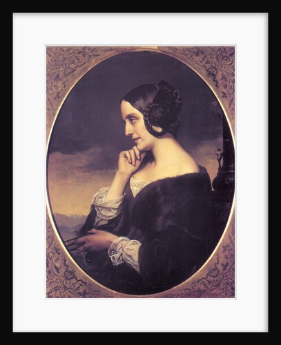 Portrait of Marie d?Agoult, 1843 by Henri Lehmann