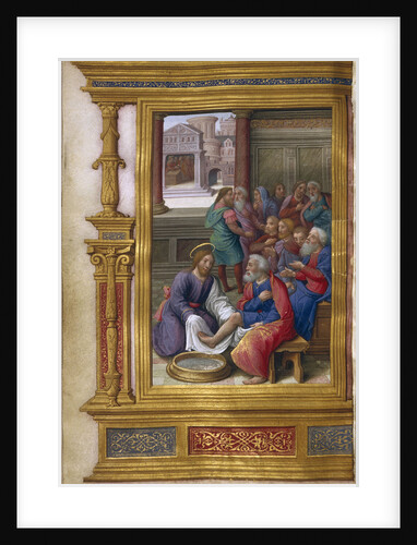 Christ Washing the Feet of the Apostles, 1500-1550 by Master of Claude de France