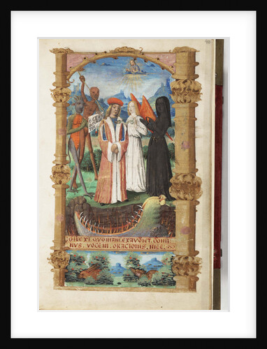 Allegory of Death (Book of Hours), c. 1510 by Master of Jacques de Besançon